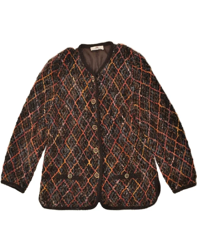Women's Evening Wear VINTAGE Womens 5 Button Blazer Jacket UK 14 Large Multicoloured Women's Evening Wear VINTAGE Womens 5 Button Blazer Jacket UK 14 Large Multicoloured