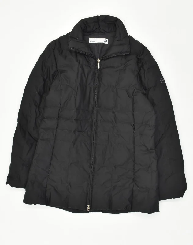Chic Women's Outfit Ideas SERGIO TACCHINI Womens Padded Jacket UK 14 Large Black