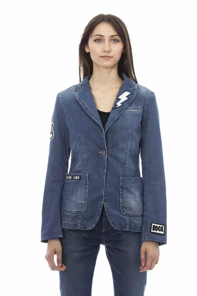 Vintage Clothing For Women Baldinini Trend  Cotton Jackets & Women's Coat