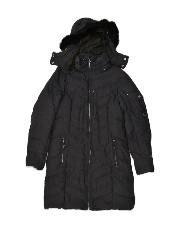 Bold and Elegant Women's Fashion EDDIE BAUER Womens Hooded Padded Coat UK 14 Medium Black Nylon Bold and Elegant Women's Fashion EDDIE BAUER Womens Hooded Padded Coat UK 14 Medium Black Nylon