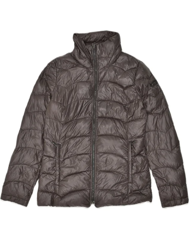 Women's Sports Apparel GAS Womens Padded Jacket UK 16 Large Brown Polyester