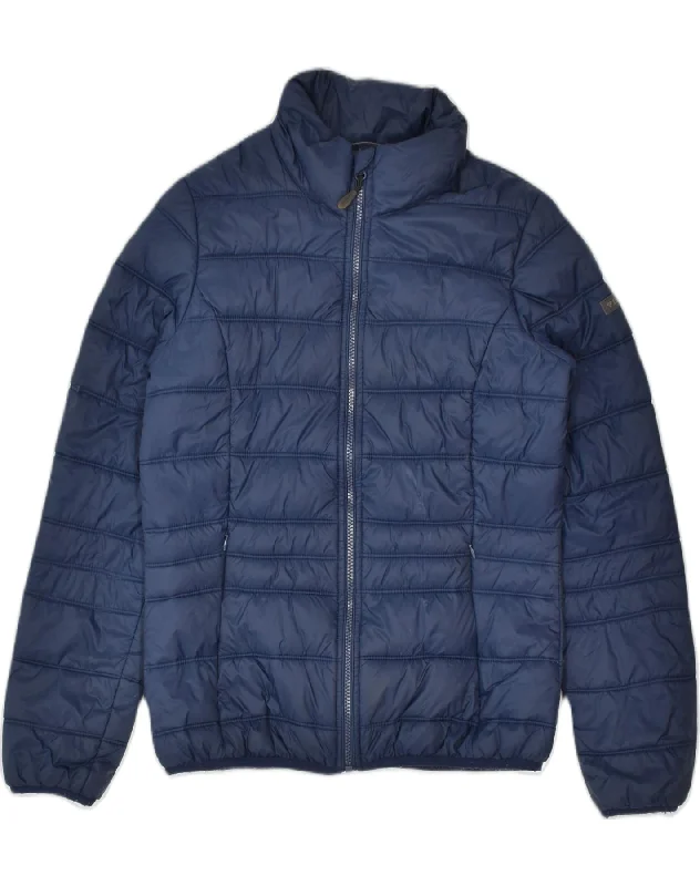 Women's Activewear for Exercise and Sports BRUGI Womens Padded Jacket IT 44 Medium Navy Blue Polyamide Women's Activewear for Exercise and Sports BRUGI Womens Padded Jacket IT 44 Medium Navy Blue Polyamide