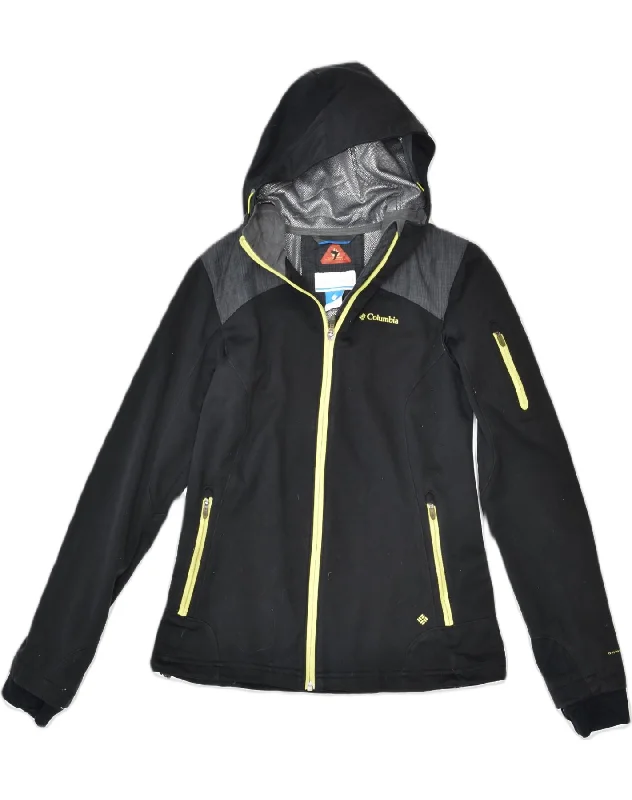 Online Boutiques Clothing COLUMBIA Womens Hooded Windbreaker Jacket UK 10 Small Black Polyester Online Boutiques Clothing COLUMBIA Womens Hooded Windbreaker Jacket UK 10 Small Black Polyester