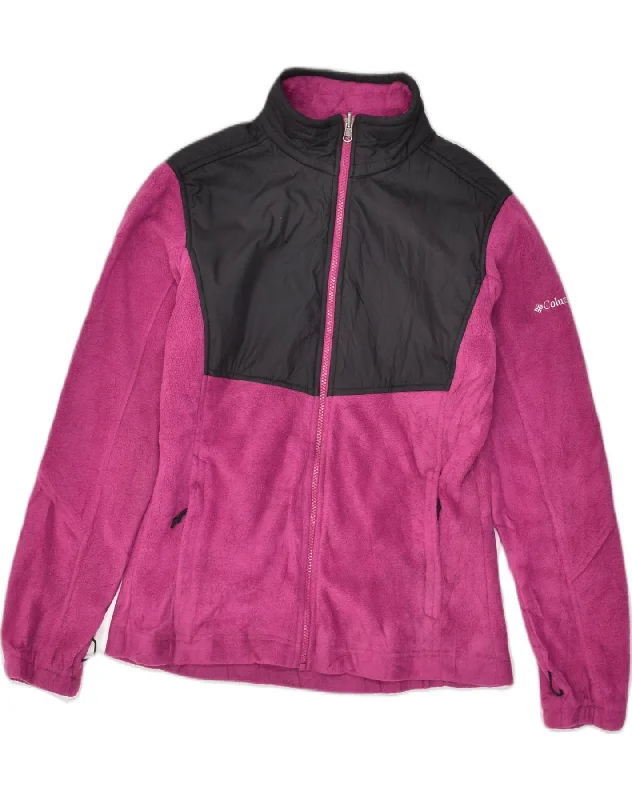 Casual and Comfortable Outfits COLUMBIA Womens Fleece Jacket UK 16 Large Burgundy Colourblock Polyester Casual and Comfortable Outfits COLUMBIA Womens Fleece Jacket UK 16 Large Burgundy Colourblock Polyester