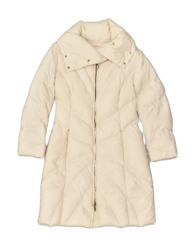 Comfortable Women's Apparel TRUSSARDI JEANS Womens Padded Coat IT 46 Large Off White Polyester Comfortable Women's Apparel TRUSSARDI JEANS Womens Padded Coat IT 46 Large Off White Polyester