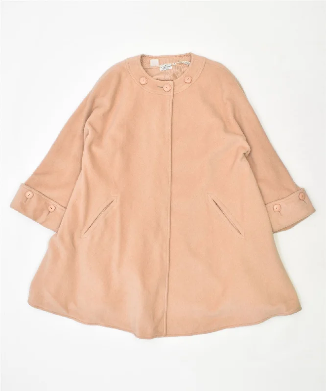 Women's Work Outfit VALENTINO Womens Loose Fit Overcoat UK 8 Small Beige