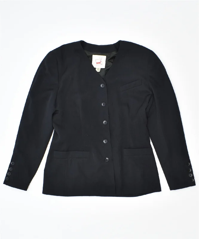 Women's Clothing Stores MONDI Womens 5 Button Blazer Jacket IT 38 XS Black Polyester Women's Clothing Stores MONDI Womens 5 Button Blazer Jacket IT 38 XS Black Polyester