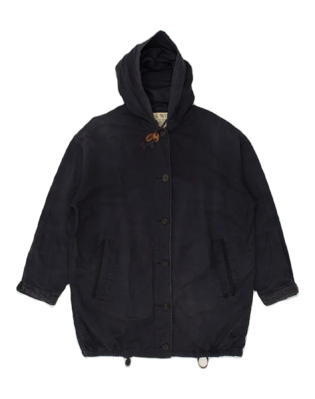 Women's Clothes for All-Day Comfort and Style JACK WILLS Womens Oversized Hooded Overcoat UK 12 Medium Navy Blue Cotton Women's Clothes for All-Day Comfort and Style JACK WILLS Womens Oversized Hooded Overcoat UK 12 Medium Navy Blue Cotton
