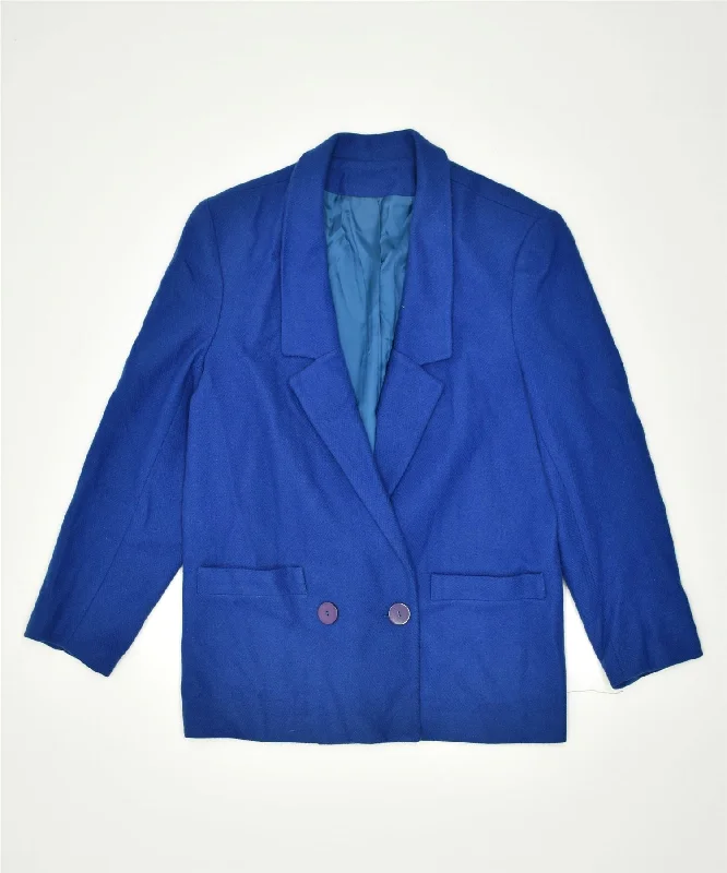 Women's Formal Event Attire STEPHEN DOUGLAS LTD Womens Double Breasted Blazer Jacket US 14 XL Blue Women's Formal Event Attire STEPHEN DOUGLAS LTD Womens Double Breasted Blazer Jacket US 14 XL Blue