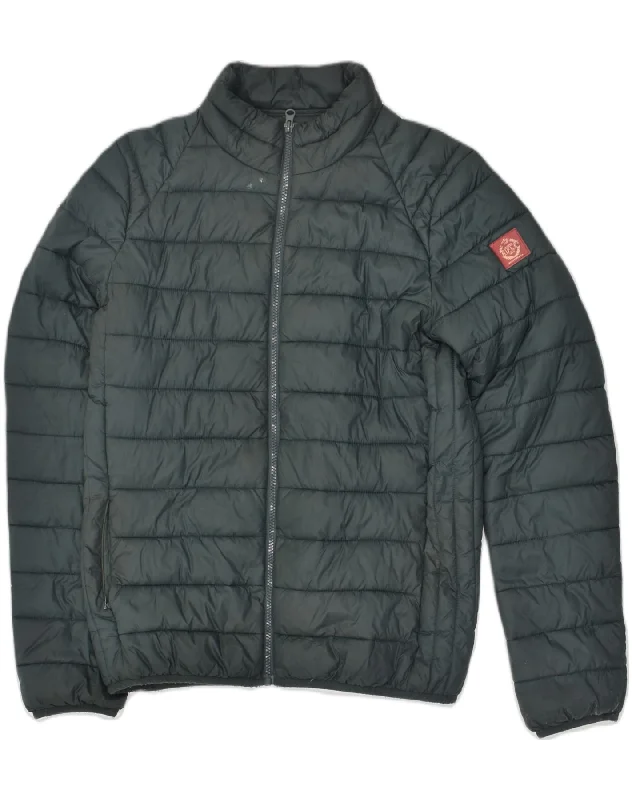 Women's Trendy Attire RIFLE Womens Padded Jacket UK 14 Medium Green Polyamide