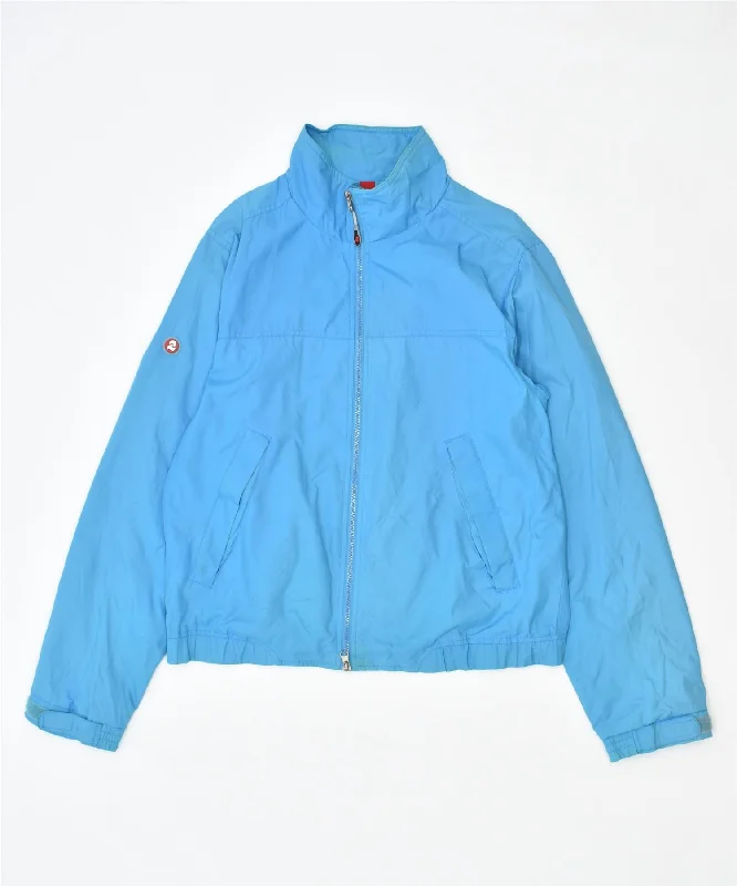 Timeless Women's Clothing INVICTA Womens Rain Jacket UK 14 Medium Blue Polyamide