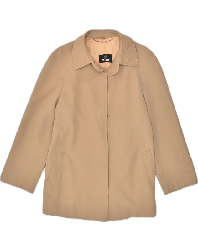 Affordable Women's Outfit BALLARINI Womens Overcoat UK 18 XL Brown Cotton