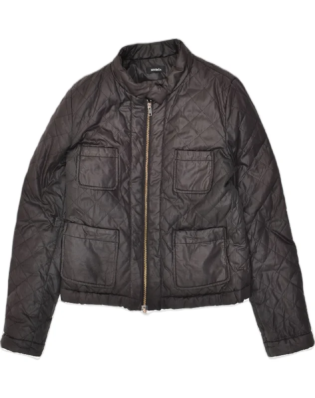 Fashionable Women's Clothing MAX & CO. Womens Quilted Jacket UK 16 Large Black Polyester Fashionable Women's Clothing MAX & CO. Womens Quilted Jacket UK 16 Large Black Polyester