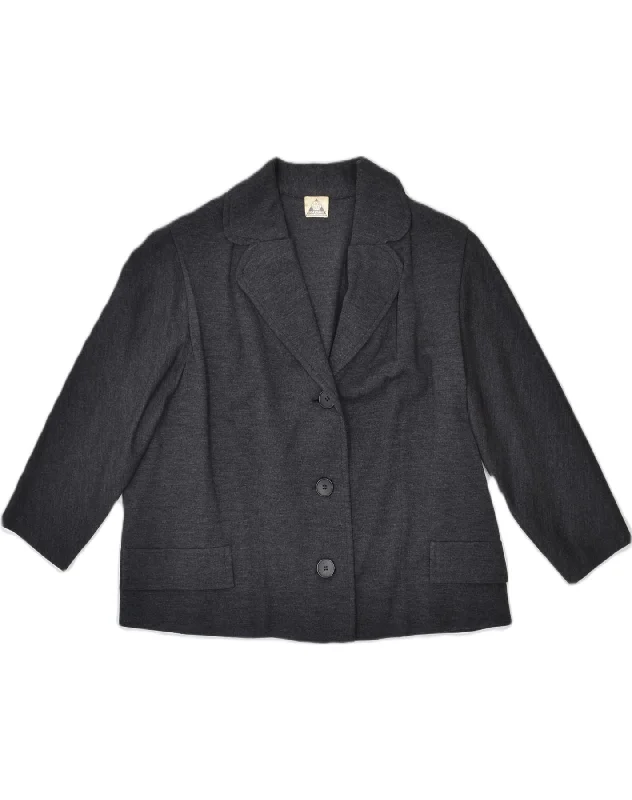 Women's Clothing For Holiday Travel LUISA SPAGNOLI Womens 3 Button Blazer Jacket UK 12 Medium Black Women's Clothing For Holiday Travel LUISA SPAGNOLI Womens 3 Button Blazer Jacket UK 12 Medium Black