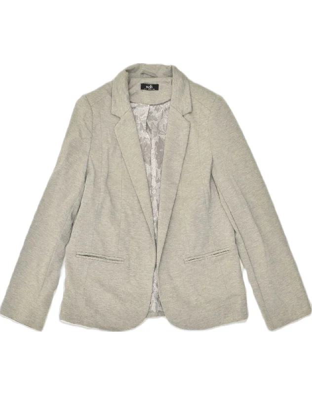 Charming Everyday Clothing For Women WALLIS Womens Blazer Jacket UK 10 Small Grey Polyester Charming Everyday Clothing For Women WALLIS Womens Blazer Jacket UK 10 Small Grey Polyester