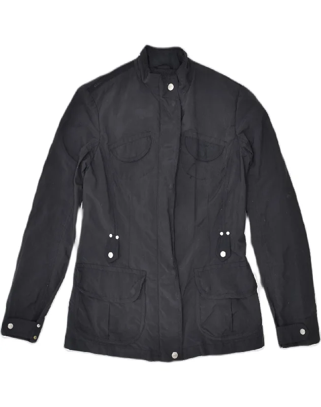 Clothing For Women GEOX Womens Respira Utility Jacket UK 8 Small Black Polyester
