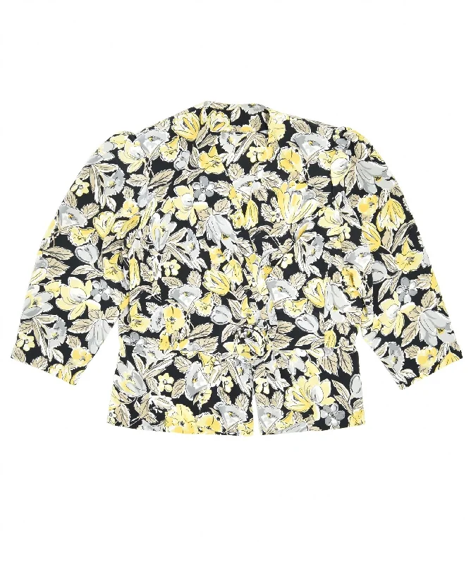 Online Clothing Boutiques VINTAGE Womens 3/4 Sleeve Blazer Jacket UK 18 XL Black Floral Online Clothing Boutiques VINTAGE Womens 3/4 Sleeve Blazer Jacket UK 18 XL Black Floral