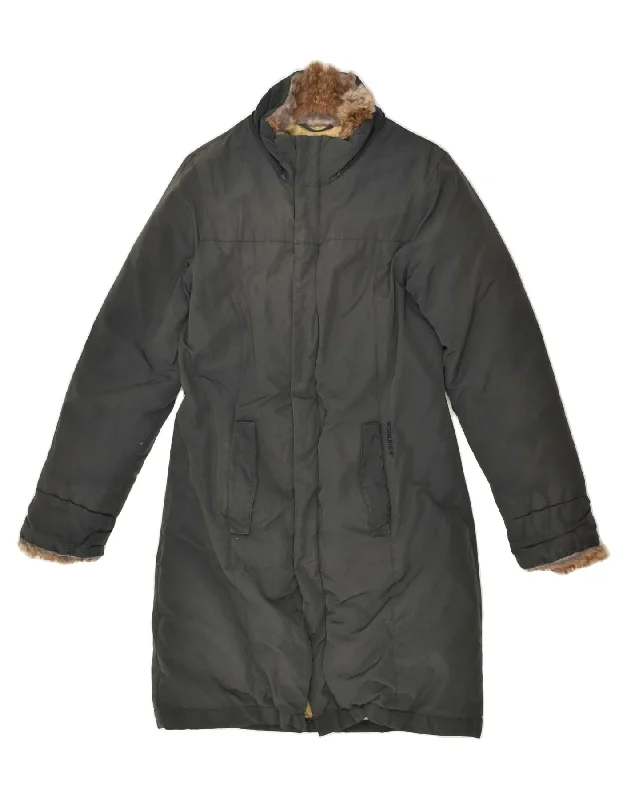 Women's Athleisure Apparel WOOLRICH Womens Padded Coat UK 8 Small Black