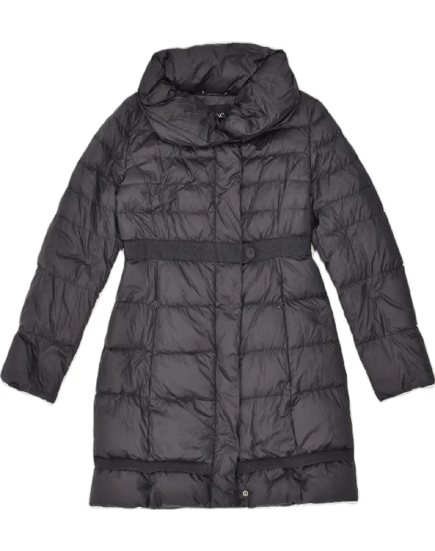 Sale Clearance MAX & CO. Womens Padded Coat UK 10 Small  Black Nylon