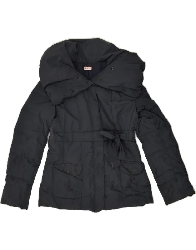 Women's Elegant Apparel MAX & CO. Womens Hooded Padded Jacket UK 12 Medium Black Nylon Women's Elegant Apparel MAX & CO. Womens Hooded Padded Jacket UK 12 Medium Black Nylon