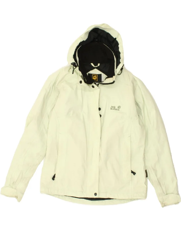 Plus-Size Women's Clothing JACK WOLFSKIN Womens Hooded Windbreaker Jacket UK 18 XL Green Colourblock Plus-Size Women's Clothing JACK WOLFSKIN Womens Hooded Windbreaker Jacket UK 18 XL Green Colourblock