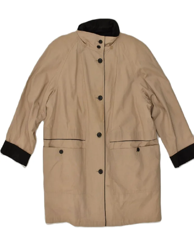 Stylish Outerwear Clothes For Women LONDON FOG Womens Overcoat US 12 Large Beige