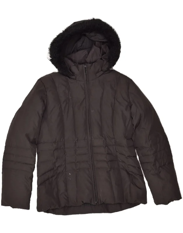 Women's Clothing Sale CALVIN KLEIN Womens Hooded Padded Jacket UK 16 Large Black Polyester Women's Clothing Sale CALVIN KLEIN Womens Hooded Padded Jacket UK 16 Large Black Polyester