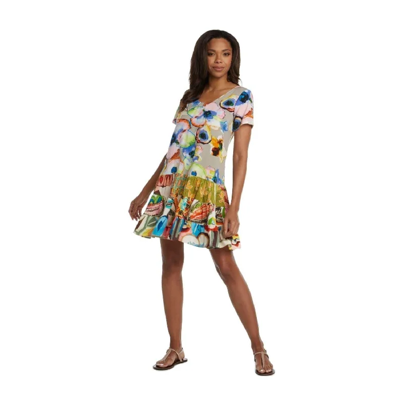 Casual Chic Hattie Dress - Mystic Pond