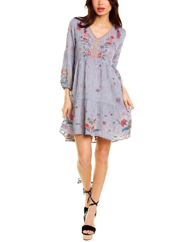 Beat The Heat In Tropical Styles Johnny Was Lucy Easy Tiered Dress