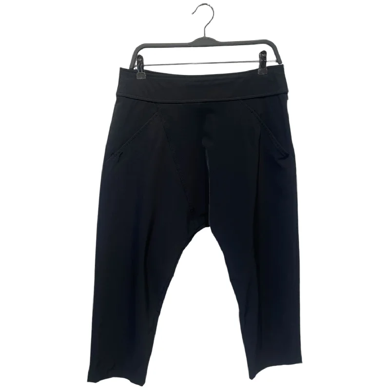 ISSEY MIYAKE/Cropped Pants/3/Nylon/BLK/