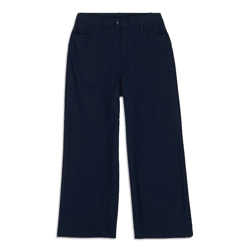 Trendy Street Style Attire City Sleek 5 Pocket High-Rise Wide-Leg Pant 7/8 Length - Resale Trendy Street Style Attire City Sleek 5 Pocket High-Rise Wide-Leg Pant 7/8 Length - Resale